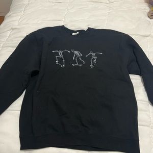 Tilly’s Dancing Skeletons Crewneck